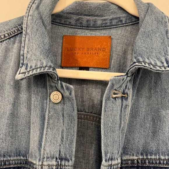 Lucky Brand Boyfriend Trucker Denim Jacket - Picture 3 of 7
